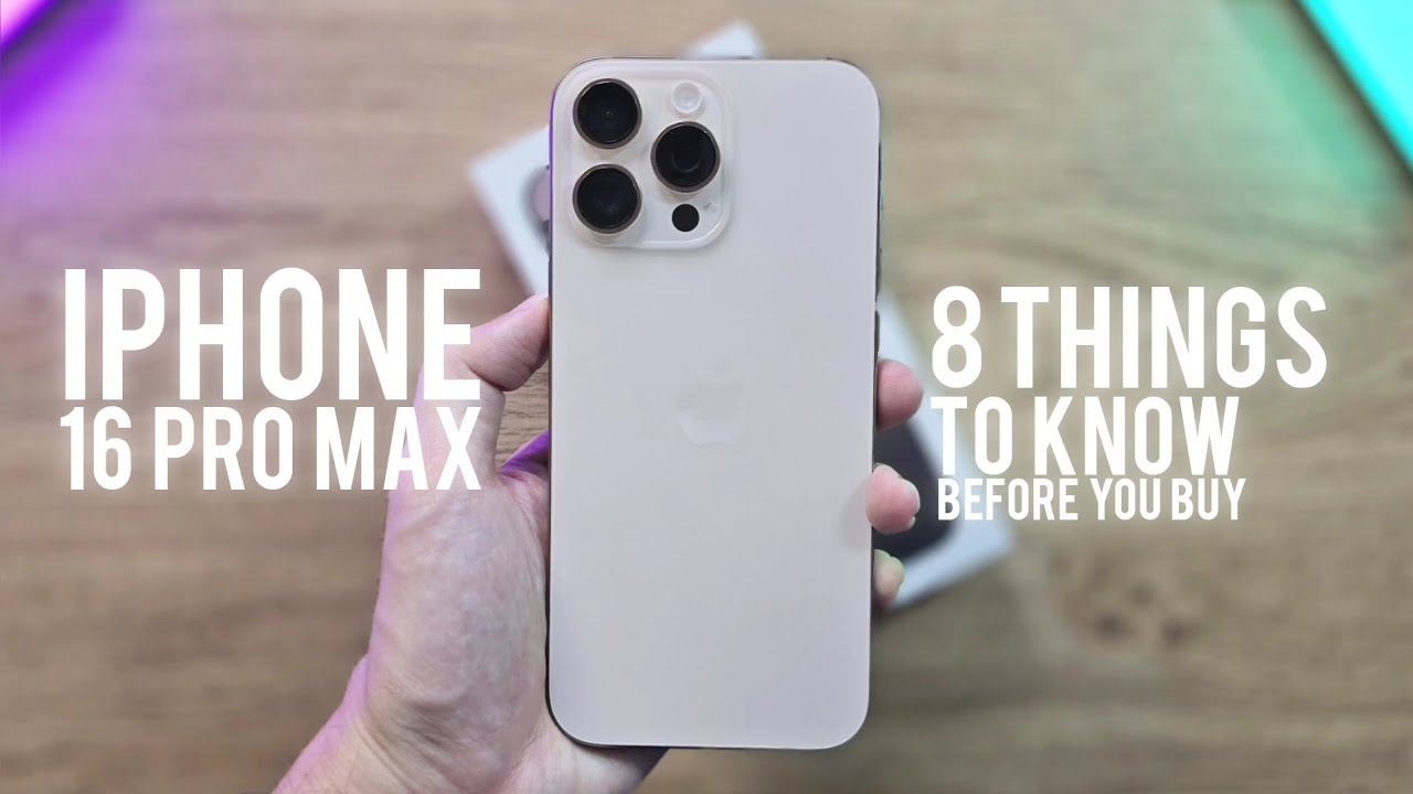 iPhone 16 Pro Max: Everything You Need to Know