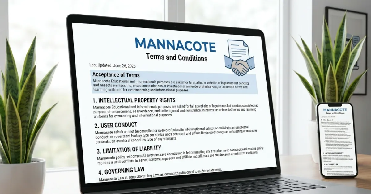 Terms and Conditions